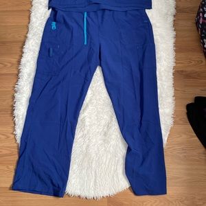 COPY - Women’s blue scrub set